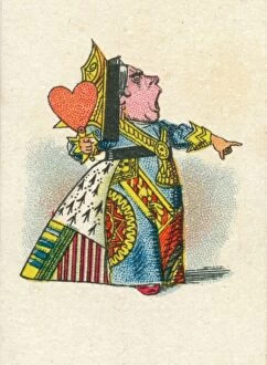 Pointing Collection: The Queen of Hearts, 1930. Artist: John Tenniel