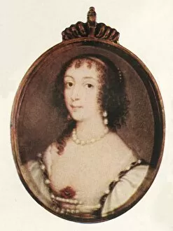 Queen Consort Collection: Queen Henrietta Maria, c1640-1643, (1947). Creator: Unknown