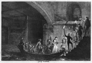 Torchlight Prints: Queen Jane and Lord Guilford Dudley brought back to the Tower