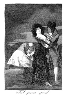 Queen Maria Luisa Teresa of Parma, Prime Minister of Spain, 1799. Artist: Francisco Goya