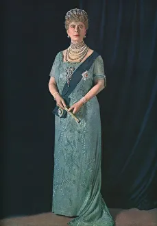 Mary Of Teck Prints: Queen Mary, 1935. Artist: Finlay Colour Ltd