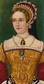 Queen Of England And Ireland Collection: Queen Mary I (1516-1558) of England, 1544. (1912)