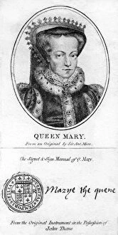 Antonis Gallery: Queen Mary I of England.Artist: Antonis Mor