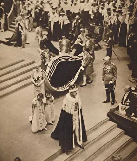 Pageboy Prints: Queen Mary Leaves, May 12 1937