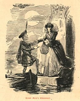 The Comic History Of England Gallery: Queen Marys Elopement, 1897. Creator: John Leech