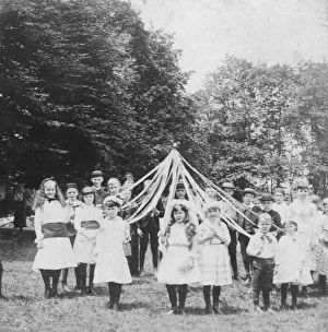 Benjamin West Kilburn Gallery: Queen of the May, 1886. Artist: BW Kilburn