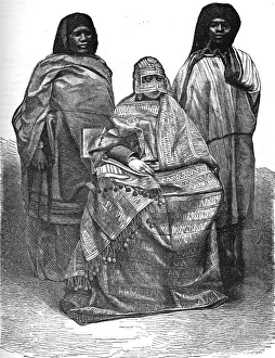 Malagasy Prints: Queen of Mohilla, and her attendants; A Birds-eye View of Madagascar