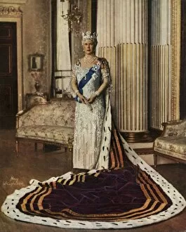 King George Vi Gallery: The Queen Mother, 1937, (1951). Creator: Hay Wrightson