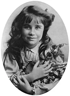 The Queen Mother at seven years old, 1907 (1937)