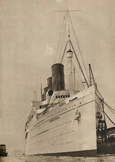 Mauretania Gallery: Former Queen of the Ocean, R, M.S. Mauretania of the Cunard White Star Line, 1936