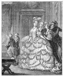 The Queen At The Palace, (1885). Artist: Moreau