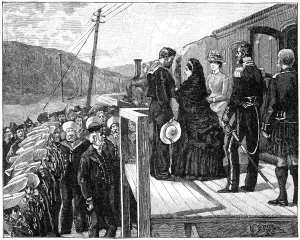 Decorating Prints: The queen presenting the Albert Medal to coastguard George Oatley