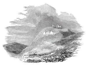 Albert Prince Consort Collection: The Queen and Prince Albert on Tulloch Hill, 1844. Creator: Unknown
