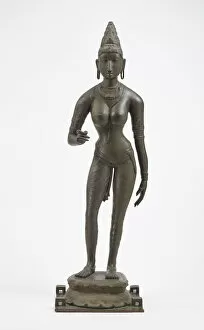 Devi Gallery: Queen Sembiyan Mahadevi as the Goddess Parvati, Chola dynasty, 10th century