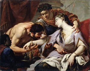 Images Dated 15th June 2010: Queen and Slave, 17th century. Artist: School of Simon Vouet