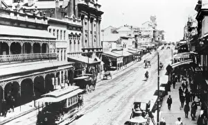 Store Prints: Queen Street, Brisbane, c1897. Creator: Poul C Poulsen