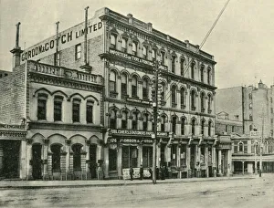 Queen Street Prints: Queen Street, Melbourne, 1901. Creator: Unknown
