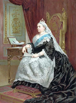 Images Dated 1st February 2006: Queen Victoria (1819-1901) at the time of her Golden Jubilee, 1887