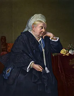 Queen Victoria in 1899, (1901). Artist: Heinrich von Angeli