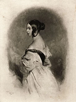 Landseer Gallery: Queen Victoria at the Age of Twenty, 19th century. Artist: Cockerell