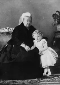 Age Difference Prints: Queen Victoria and Edward VIII, c1898 (1936)