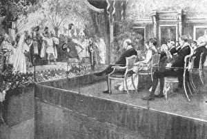 Richard Prints: Queen Victoria hearing Lohengrin at Windsor Castle on her Eightieth Birthday