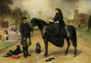 Argyll Prints: Queen Victoria at Osborne, 1865-1867, (1943). Creator: Edwin Henry Landseer