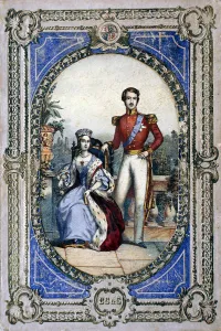 Queen Victoria and Prince Albert, c1840s
