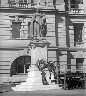 Lestrange Robert Augustus Henry Prints: Queen Victoria Statue opening, Brisbane
