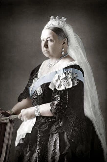 Queen Victoria Collection: Queen Victoria of the United Kingdom, c1890