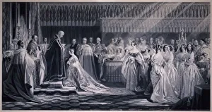 Cousins Gallery: Queen Victorias Coronation, 1838. Artist: Samuel Cousins