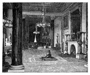Osborne House Gallery: Queen Victorias drawing-room, Osborne House, Isle of Wight