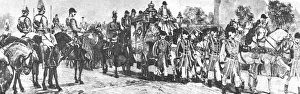 State Coach Prints: Queen Victorias Last Opening of Parliament; The Procession in the Mall, January 21
