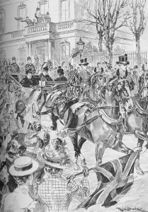 Queen Victorias last visit to London, March, 1900 (1906)