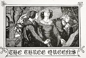 Dora Curtis Gallery: The Three Queens, 1905. Artist: Dora Curtis