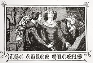 Dora Curtis Gallery: The Three Queens, 1905. Artist: Dora Curtis