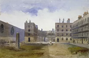 Grim Gallery: Queens Bench Prison, Borough High Street, Southwark, London, 1879