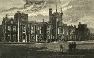 Queens College Prints: Queens College, 1898. Creator: Unknown