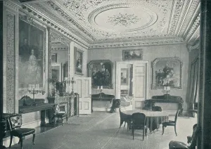 Argyll Prints: The Queens Dining Room at Osborne House, c1899, (1901). Artist: HN King