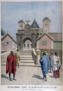 The Queens Palace, Tananarive, Madagascar, 1897. Artist: Henri Meyer