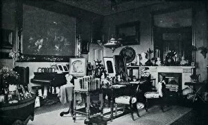 Polished Collection: The Queens Private Sitting Room at Osborne, c1899, (1901). Artist: Hughes & Mullins