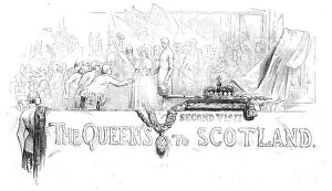 The Queen's second visit to Scotland, 1844. Creator: Smyth