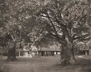 Berkshire Prints: The Queens Tea-Room, Frogmore, Berkshire, 1894. Creator: Unknown