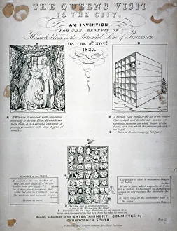 The Queens visit to the City, 1837. Artist