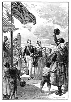 The Queens Visit to France, 19th century, (1900)