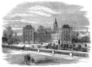 Parterre Prints: The Queen's visit to Germany: the Ducal Palace and Church of St