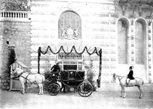 Balmoral Countess Of Prints: The Queen's Visit to the Riviera: arranging the platform for Her Majesty to alight
