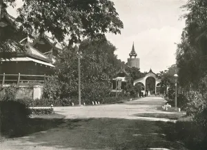 Rowe And Co Prints: Queens Watch Tower, the Palace, Mandalay, 1900. Creator: Unknown