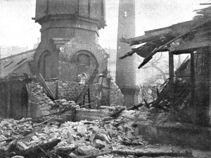 War Damage Prints: Quelques Points de Chute; Hopital Broca