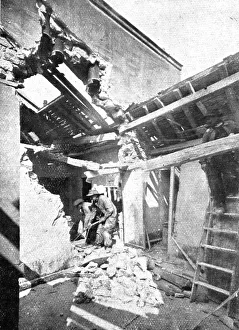 War Damage Prints: Quelques Points de Chute; Rue Saint-Georges